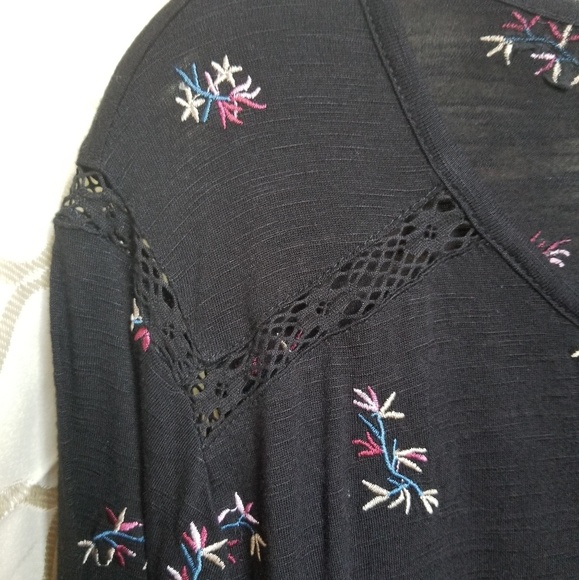 Lucky Brand- Multi Swiss Dot Blouse - Picture 5 of 8